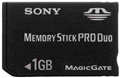 Sony Memory stick pro duo 1gb